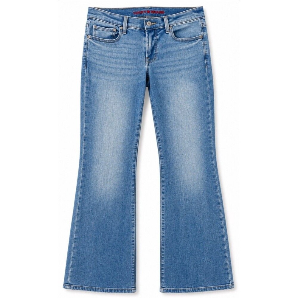 Lucky Brand Sweet Boot Jeans Women’s 6/28 Light Wash Y2K Stretch Denim